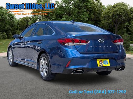 Blue 2018 Hyundai SONATA Sport