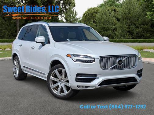 White 2017 Volvo XC90 T6 Inscription