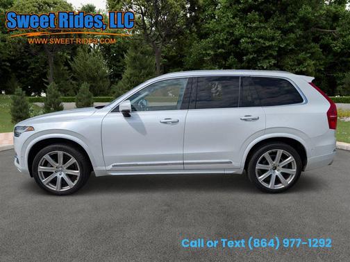 White 2017 Volvo XC90 T6 Inscription