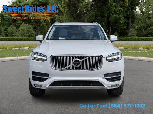 White 2017 Volvo XC90 T6 Inscription
