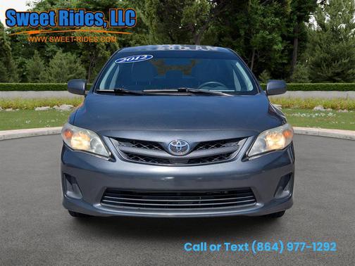 Grey 2012 Toyota Corolla LE