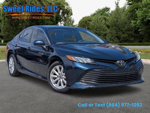 Blue 2019 Toyota Camry LE