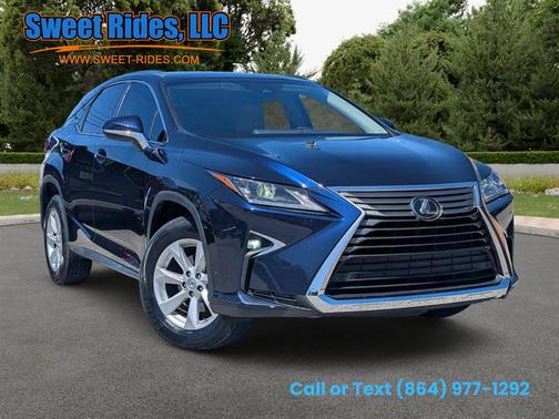 Blue 2017 Lexus RX 350 Base