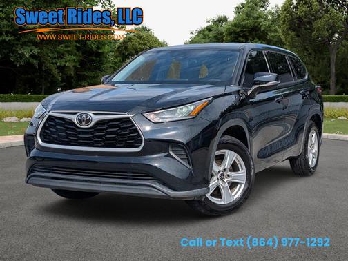 Black 2020 Toyota Highlander L