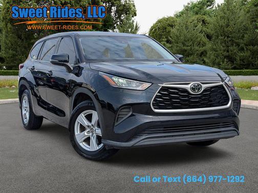 Black 2020 Toyota Highlander L