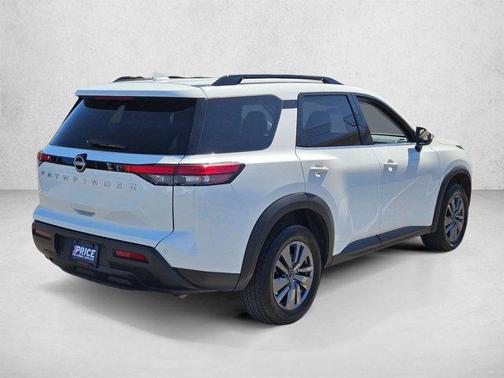 Glacier White 2025 Nissan Pathfinder SV FWD