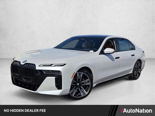 Mineral White Metallic 2023 BMW 740 i