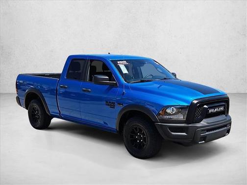Hydro Blue Pearlcoat 2021 RAM 1500 Classic Warlock Quad Cab 4x2 6'4' Box