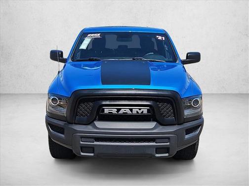 Hydro Blue Pearlcoat 2021 RAM 1500 Classic Warlock Quad Cab 4x2 6'4' Box