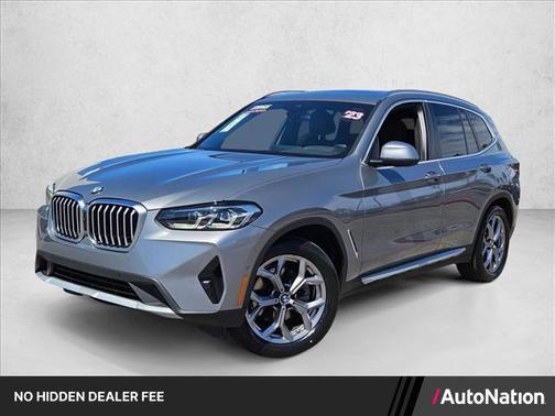 Skyscraper Gray Metallic 2023 BMW X3 xDrive30i