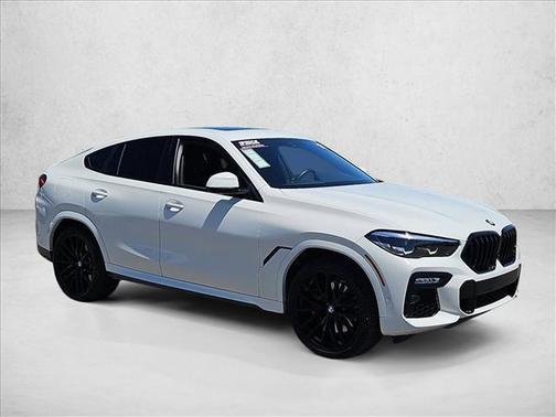 Alpine White 2021 BMW X6 xDrive40i