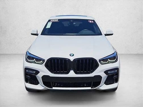 Alpine White 2021 BMW X6 xDrive40i