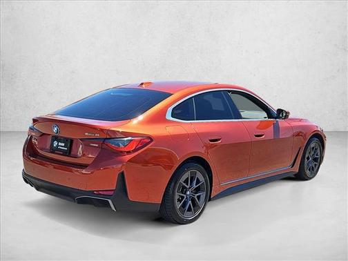 Sunset Orange Metallic 2023 BMW i4 Gran Coupe eDrive35