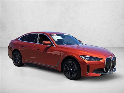 Sunset Orange Metallic 2023 BMW i4 Gran Coupe eDrive35