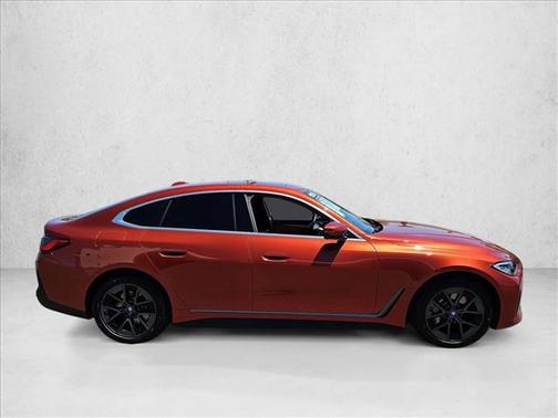 Sunset Orange Metallic 2023 BMW i4 Gran Coupe eDrive35