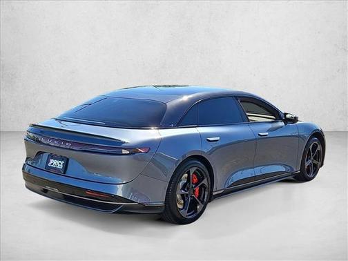 Quantum Gray Metal 2025 Lucid Air Touring