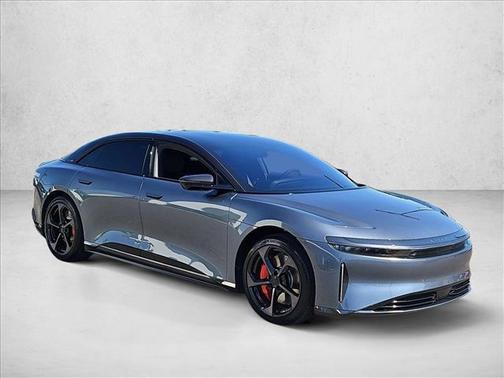Quantum Gray Metal 2025 Lucid Air Touring