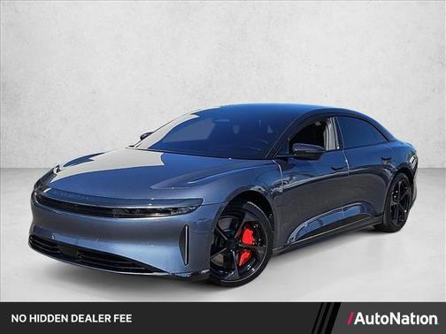 Quantum Gray Metal 2025 Lucid Air Touring