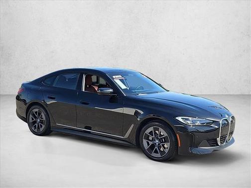 Black Sapphire Metallic 2023 BMW i4 Gran Coupe eDrive35