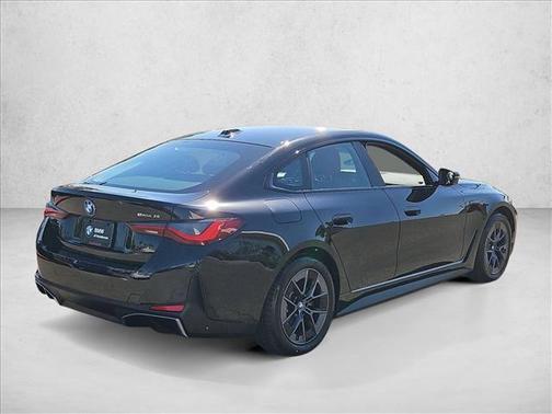Black Sapphire Metallic 2023 BMW i4 Gran Coupe eDrive35