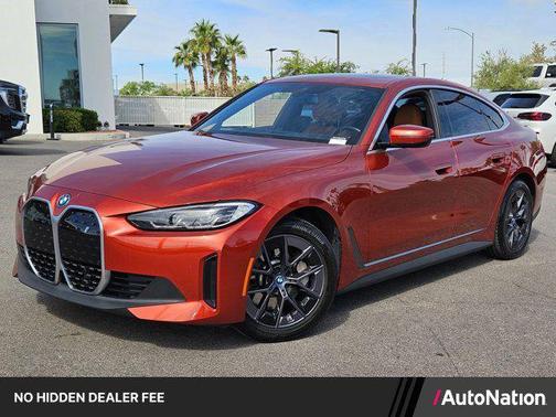 Sunset Orange Metallic 2023 BMW i4 Gran Coupe eDrive35
