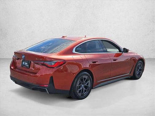 Sunset Orange Metallic 2023 BMW i4 Gran Coupe eDrive35