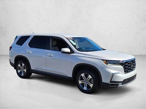 Platinum White Pea 2025 Honda Pilot EX-L