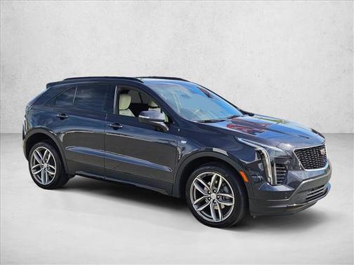 Galactic Gray Metallic 2023 Cadillac XT4 Sport