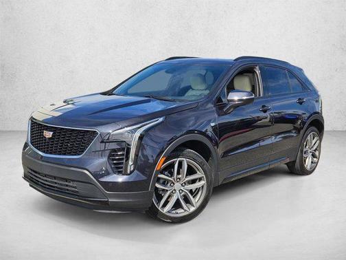 Galactic Gray Metallic 2023 Cadillac XT4 Sport