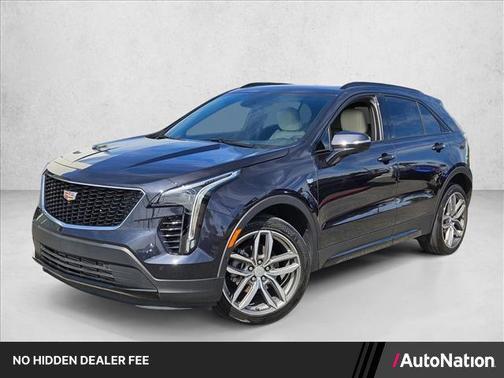 Galactic Gray Metallic 2023 Cadillac XT4 Sport
