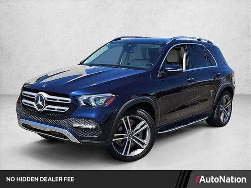 Lunar Blue Metallic 2021 Mercedes-Benz GLE 350 Base