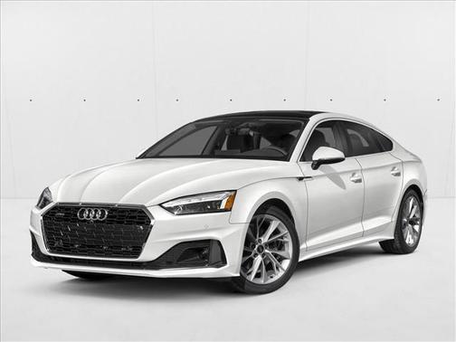Glacier White Metallic 2023 Audi A5 Sportback 45 S Line Premium Plus