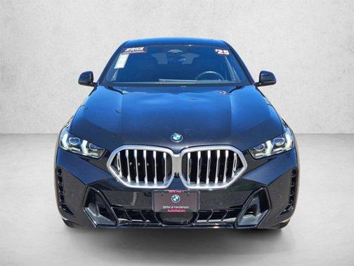 Black 2025 BMW X6 xDrive40i