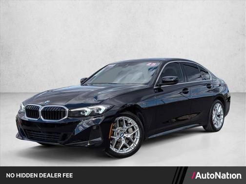 Jet Black 2025 BMW 330 330i