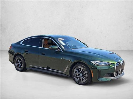 San Remo Green Metallic 2023 BMW i4 Gran Coupe eDrive40