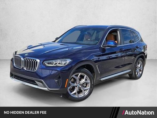 Tanzanite Blue II Metallic 2023 BMW X3 xDrive30i