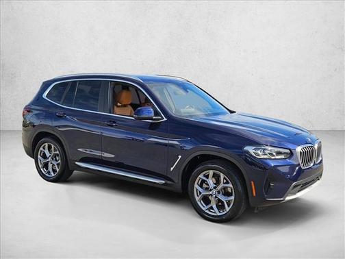 Tanzanite Blue II Metallic 2023 BMW X3 xDrive30i