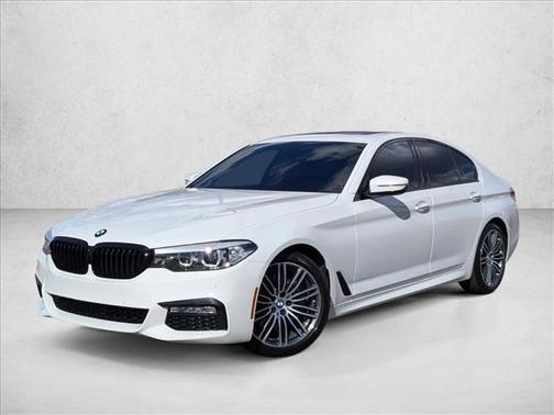 Alpine White 2018 BMW 540 540i