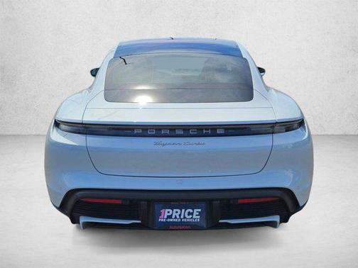 White 2020 Porsche Taycan Turbo