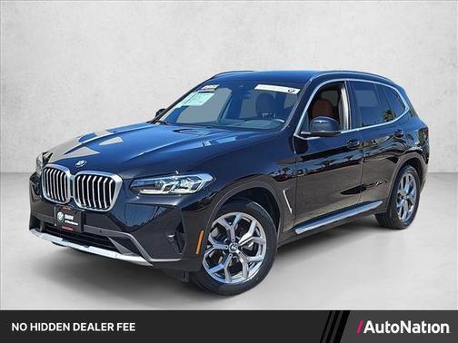 Black Sapphire Metallic 2024 BMW X3 xDrive30i