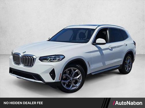 Alpine White 2022 BMW X3 xDrive30i