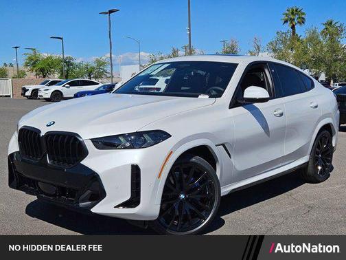 Mineral White Metallic 2026 BMW X6 xDrive40i