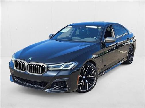 Black Sapphire Metallic 2022 BMW M550 i Xdrive