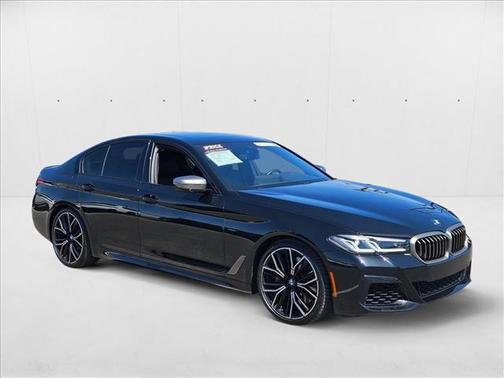 Black Sapphire Metallic 2022 BMW M550 i Xdrive
