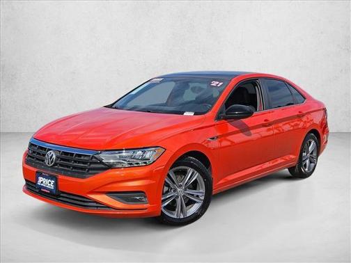 Habanero Orange Metallic 2021 Volkswagen Jetta 1.4T SE