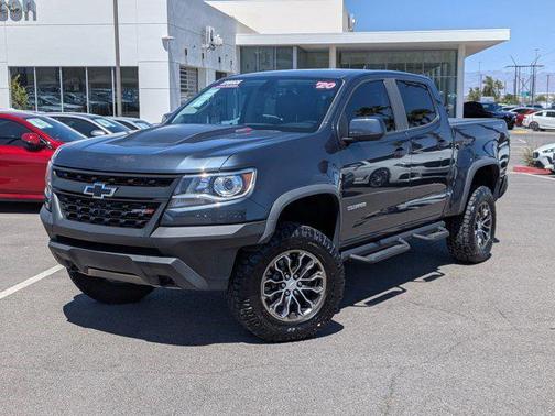 Shadow Gray Metallic 2020 Chevrolet Colorado ZR2