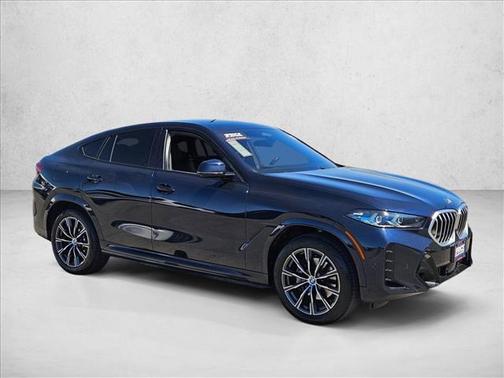 Black 2025 BMW X6 xDrive40i