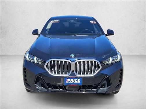 Black 2025 BMW X6 xDrive40i