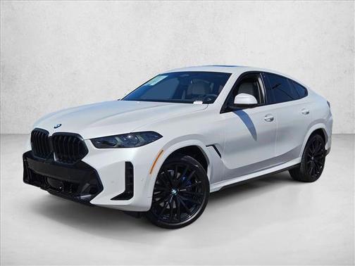 Mineral White Metallic 2026 BMW X6 xDrive40i