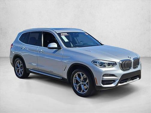 Glacier Silver Metallic 2021 BMW X3 sDrive30i